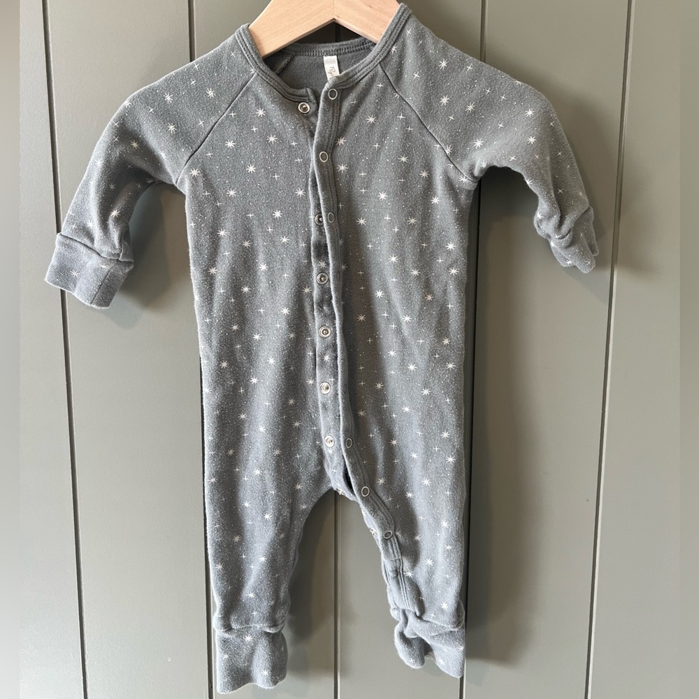 Rylee + Cru Charcoal Baby Onesie